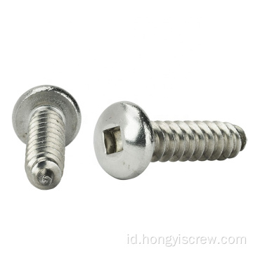 Sekrup self-tapping stainless steel stainless steel persegi